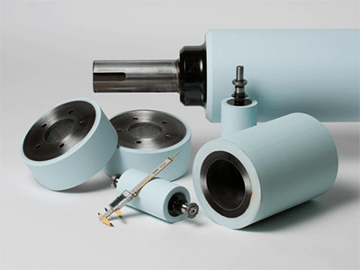 High Temperature  Extreme Rubber Roller Applications